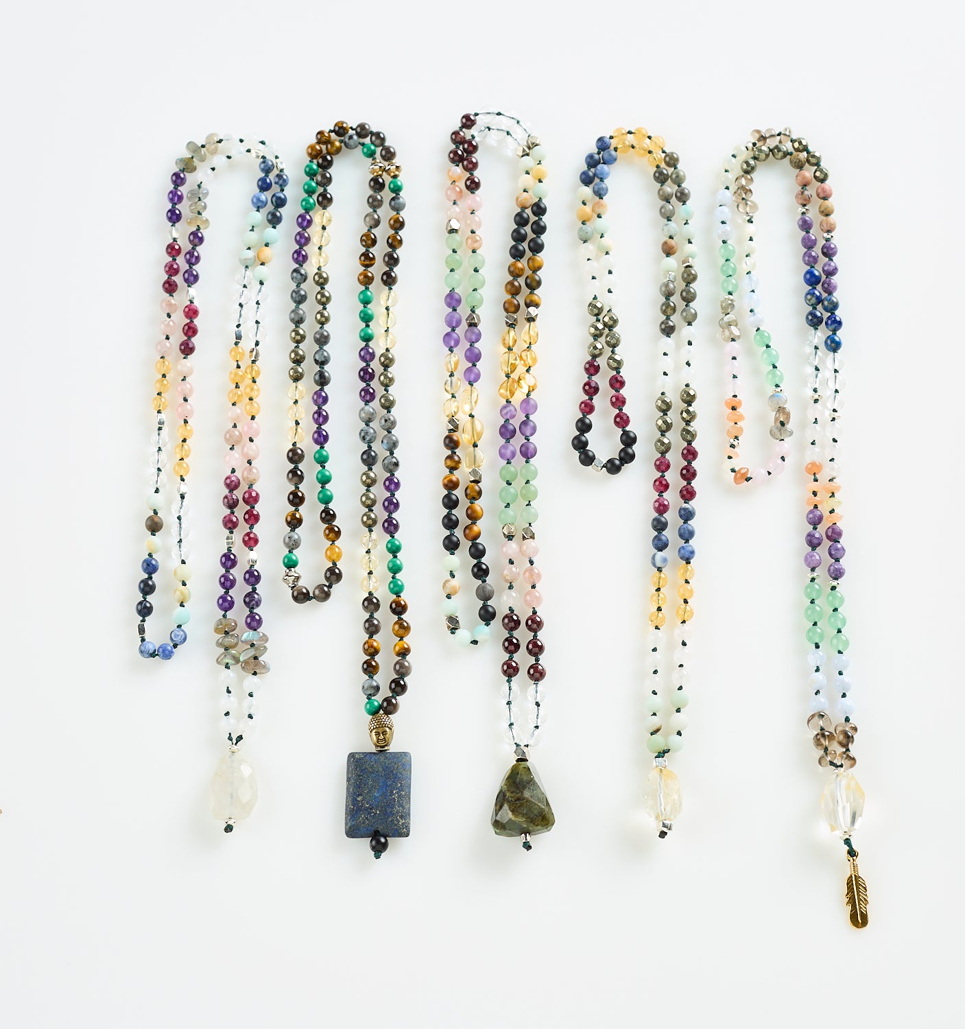 Mystic Mala & RuneStone Bracelet Set