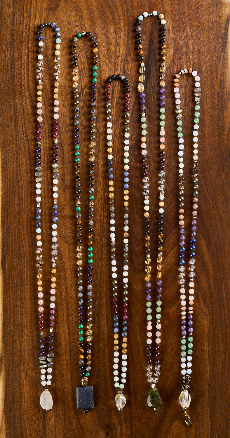 Mystic Mala & RuneStone Bracelet Set